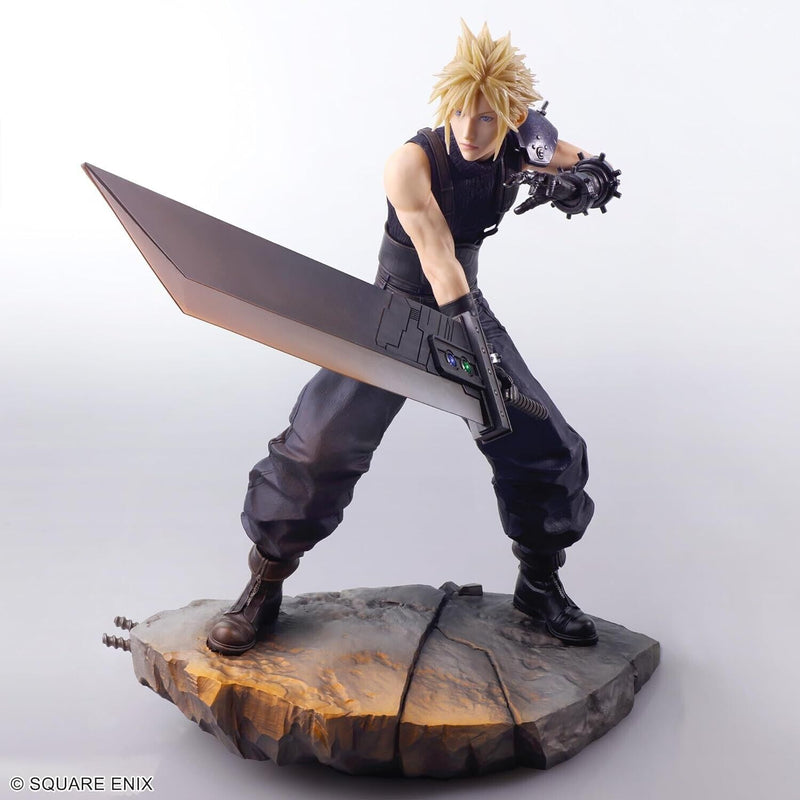 Square Enix Final Fantasy VII Rebirth Static Arts Arts Cloud Strife Figure Japon