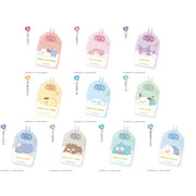 Sanrio Characters Amulet Style Acrylic Keychain 10Pack Box Candy Toy JAPAN