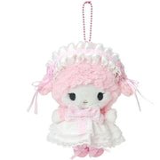 Sanrio White Frill My Sweet Piano Plush Mascot Holder JAPAN OFFICIAL