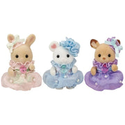 Epoch Sylvanian Families Calico Critters Baby Doll Trio Jerry Fish  JAPAN