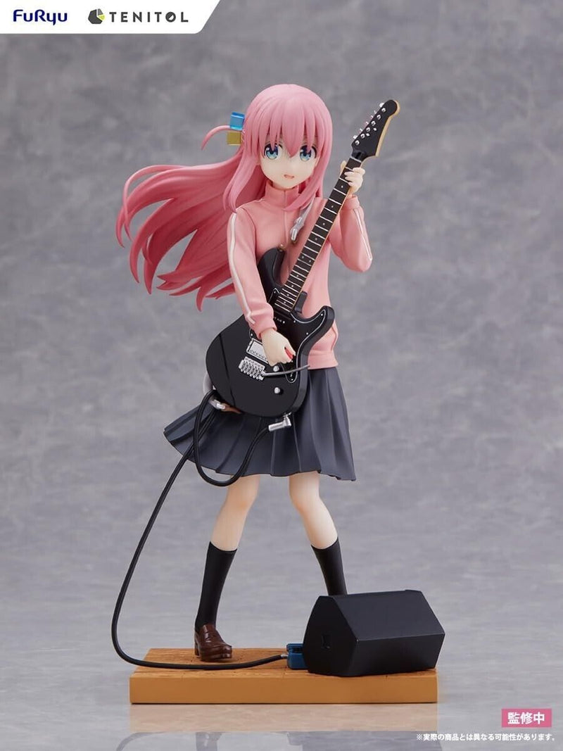 Furyu Tenitol Bocchi The Rock! Figura Hitori Goto Japão oficial