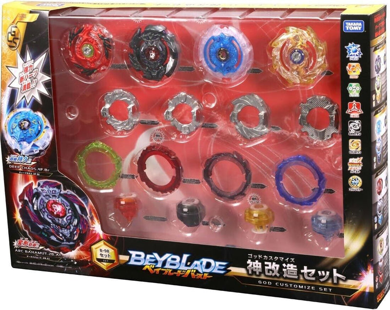 Takara Tomy Beyblade Burst B-98 God Personalize Set Japan ufficiale