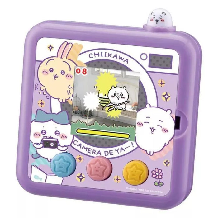 Takara Tomy Chiikawa Camera de Ya- Purple JAPAN OFFICIAL