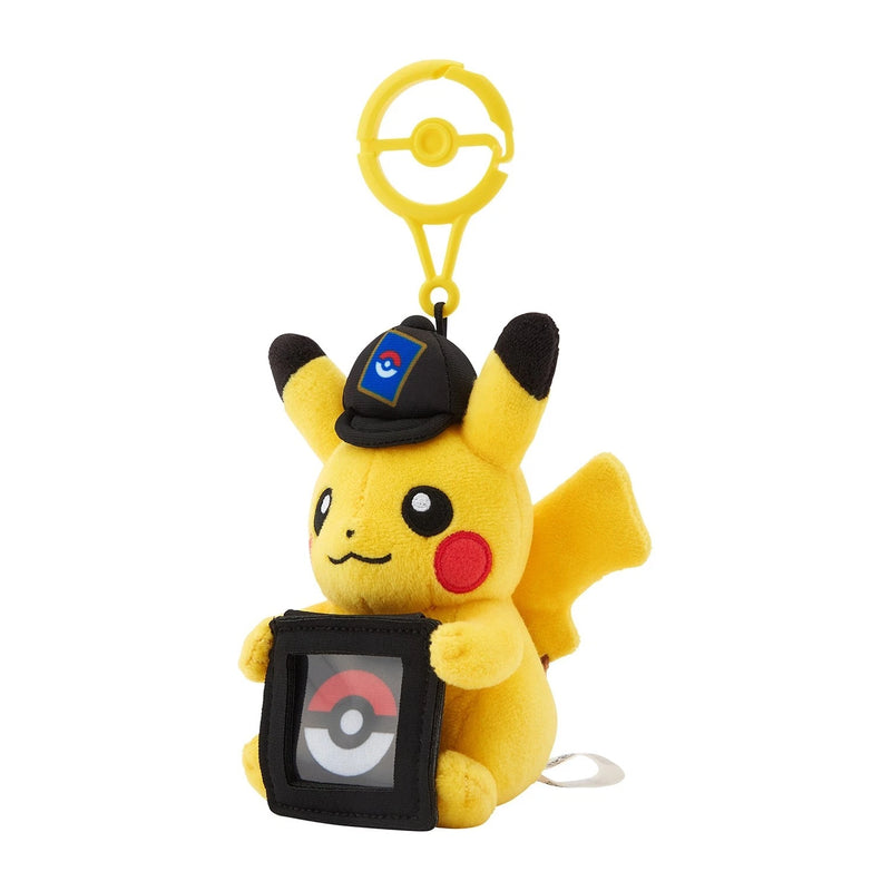 Pokemon Center Original Porte-clés en peluche Porte-monnaie Pikachu JAPON OFFICIEL