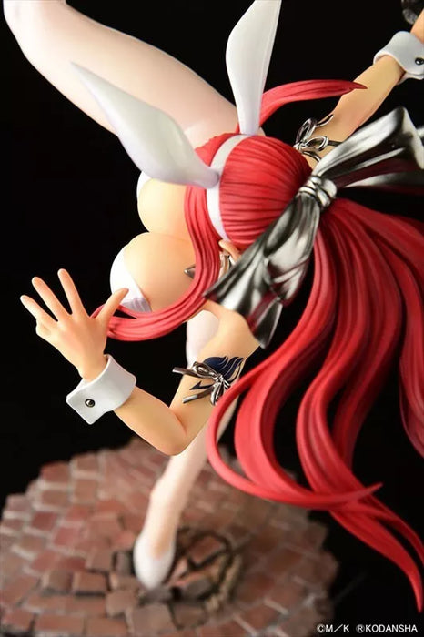 Fairy Tail Erza Scarlet High Kick ver. White Rabbit 1/6 Figure JAPAN OFFICIAL