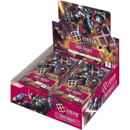 BANDAI Gundam Card Game Dual Impact GD02 Booster Pack Box TCG JAPAN OFFICIAL