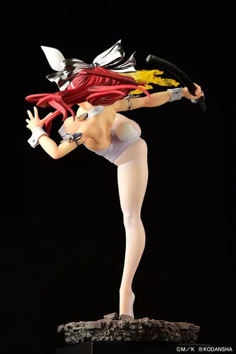 Fairy Tail Erza Scarlet High Kick ver. White Rabbit 1/6 Figure JAPAN OFFICIAL