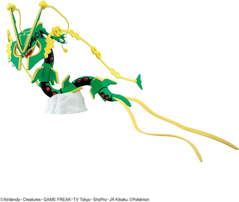 BANDAI Pokemon Plamo Collection Select Mega Rayquaza Model Kit JAPAN OFFICIAL