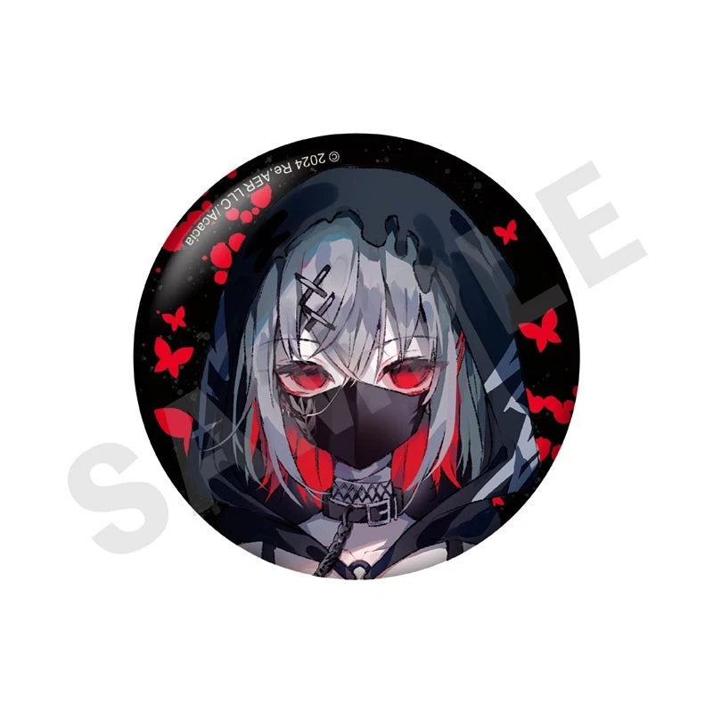 Mahou Shoujo no Majo Saiban Trading Tin Badge 13Item Set JAPAN OFFICIAL