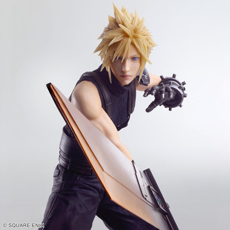Square Enix Final Fantasy VII Rebirth Static Arts Arts Cloud Strife Figure Japon