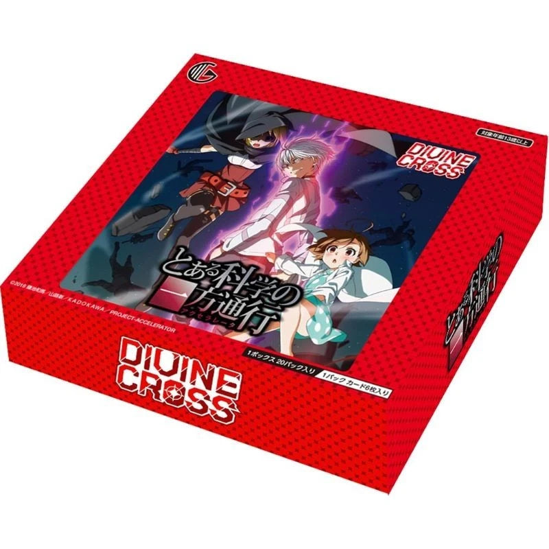 Divine Cross A Certain Scientific Accelerator Booster Pack Box TCG JAPAN