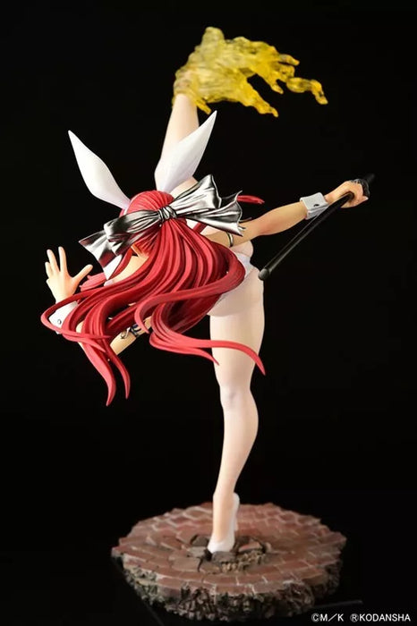 Fairy Tail Erza Scarlet High Kick ver. White Rabbit 1/6 Figure JAPAN OFFICIAL