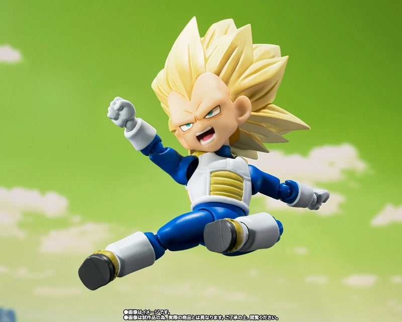 BANDAI S.H.Figuarts Dragon Ball DAIMA SS3 Vegeta Mini DAIMA Action Figure JAPAN
