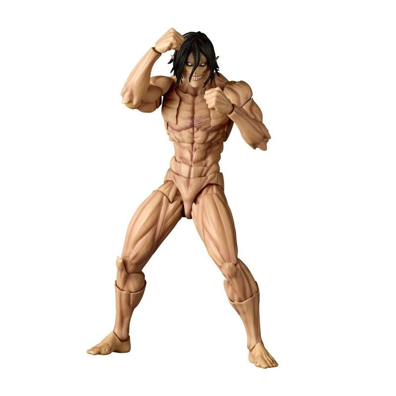 Kaiyodo Revoltech Amazing Yamaguchi Attack on Titan Eren Yeager Action Figure