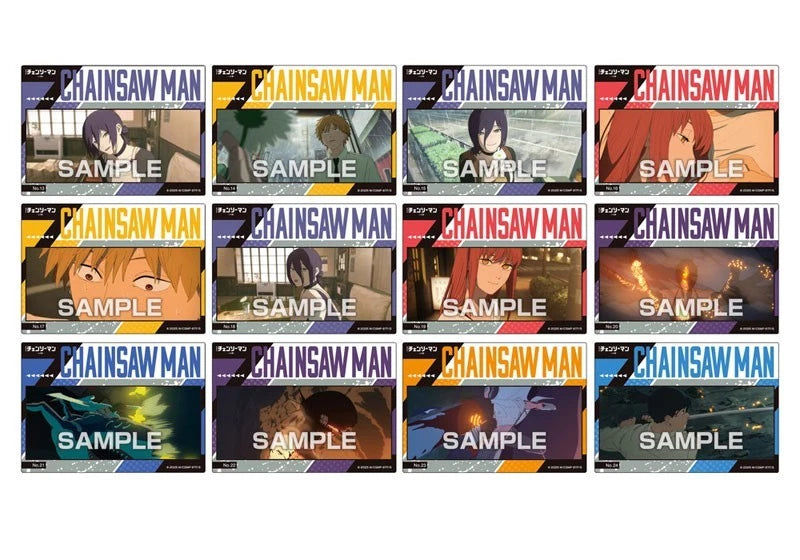 Chainsaw Man Reze Arc Clear Card Collection Gum Regular 16Pack Box TCG Candy Toy