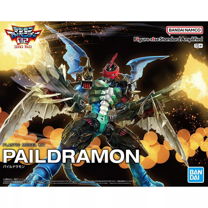 BANDAI Figure-rise Standard Amplified Digimon Adventure 02 PAILDRAMON Model Kit