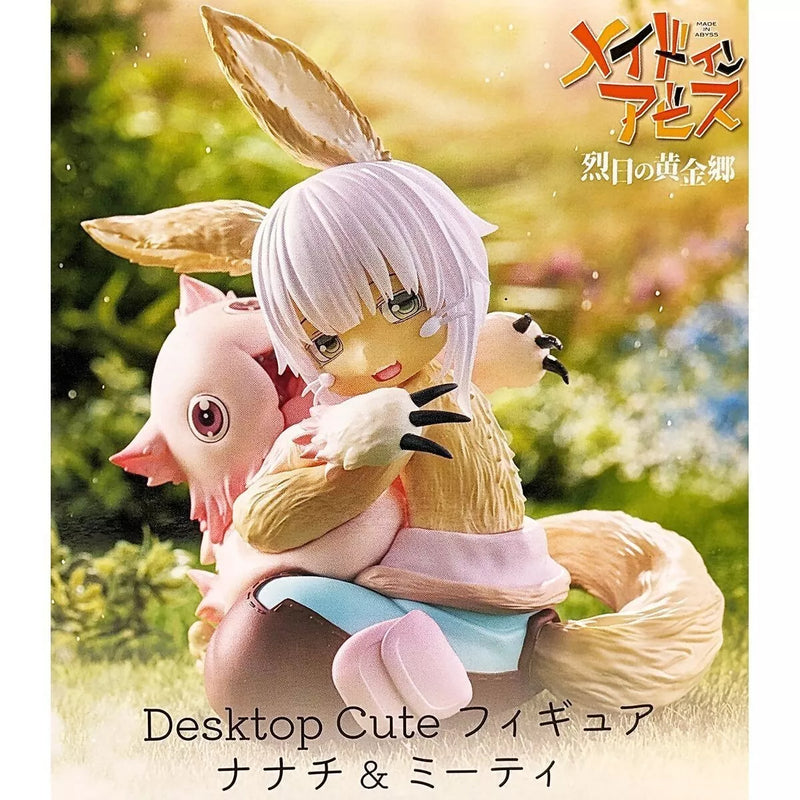 TAITO Made In Abyss Desktop Cute Figure Nanachi & Mitty JAPAN OFFICIAL