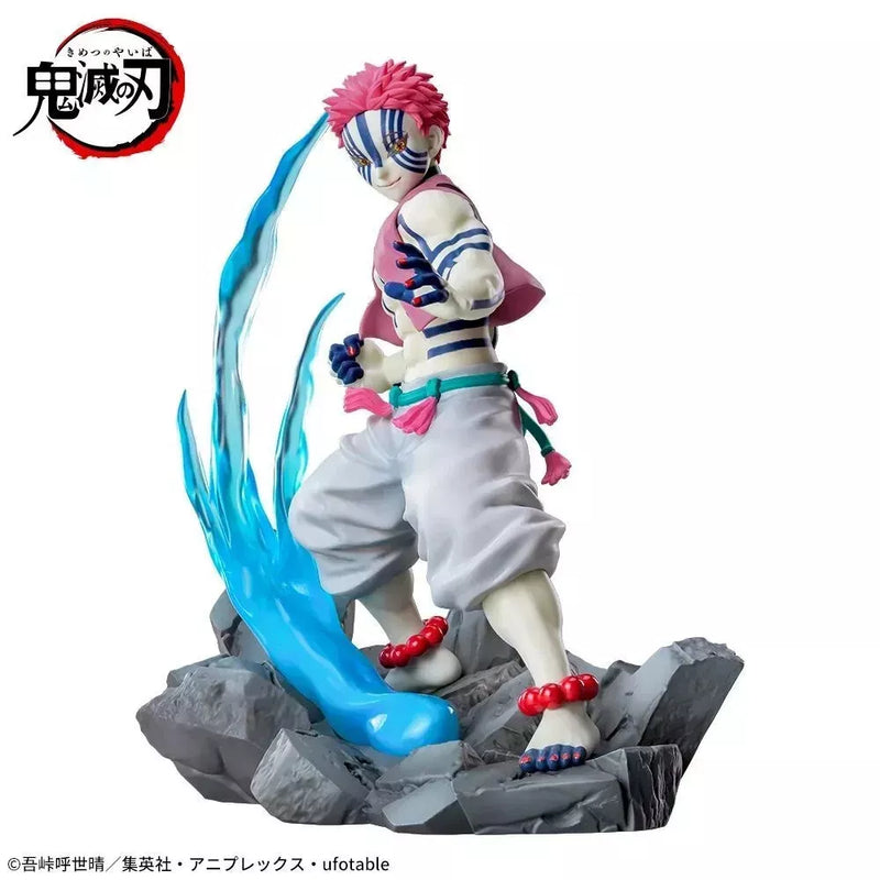 Figura SEGA Xross Link Demon Slayer Kimetsu no Yaiba Akaza JAPÓN