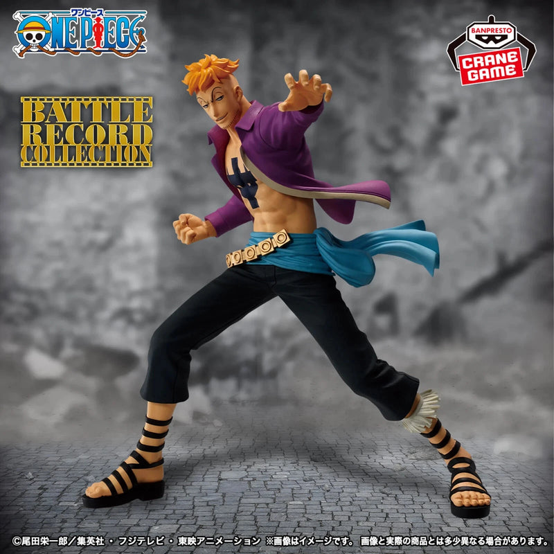 Banpresto One Piece COLEÇÃO DE REGISTRO DE BATALHA Marco Figura JAPÃO OFICIAL