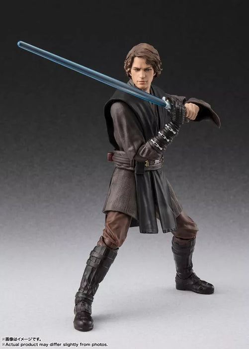 BANDAI S.H.Figuarts STAR WARS Ahsoka Anakin Skywalker Action Figure JAPAN