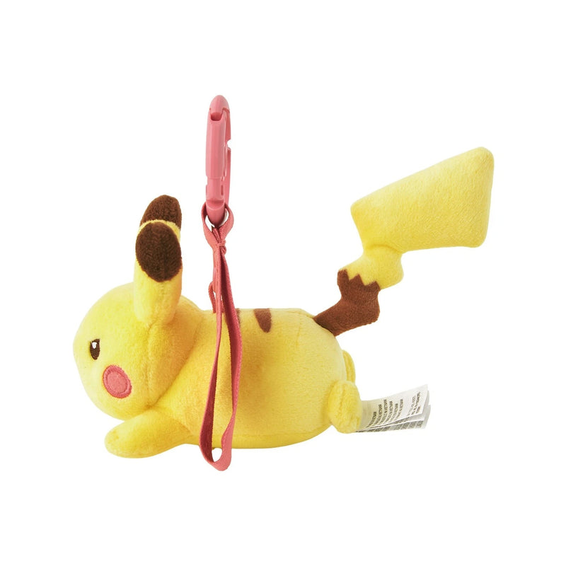 Pokemon Center Original Ten Poke Ten Pikachu Tenacious Ver. Plush Keychain