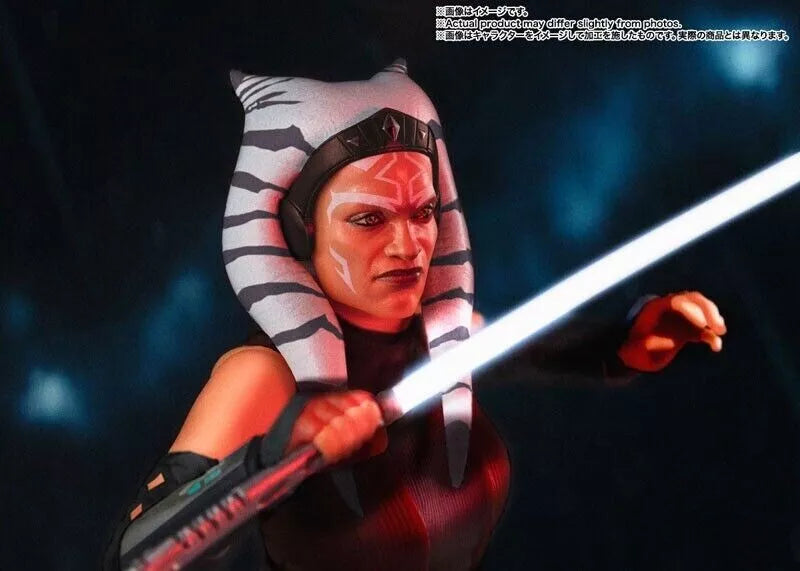 BANDAI S.H.Figuarts STAR WARS: Ahsoka Ahsoka Tano Action Figure JAPAN OFFICIAL