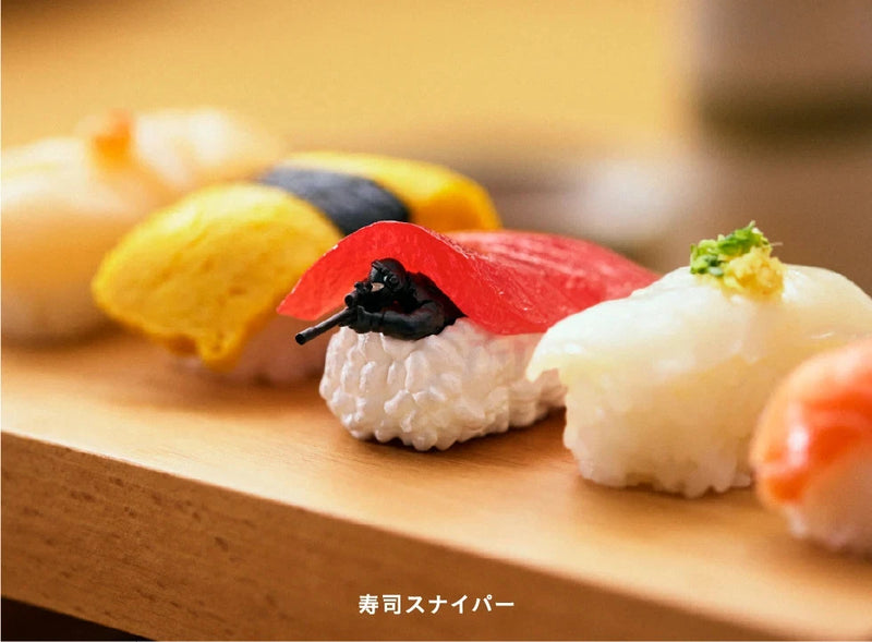 Takara Tomy Arts Panda's Ana Miniature sniper 4 Complete Set Figure Capsule Toy