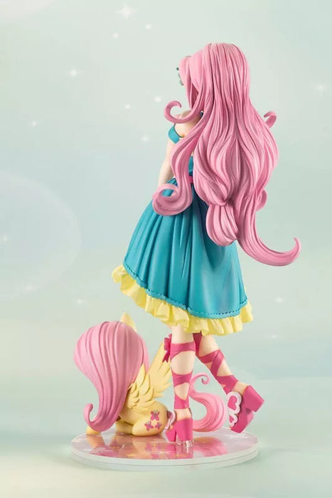 Kotobukiya mi pequeño pony bishoujo fluttershy 1/7 figura oficial de japón