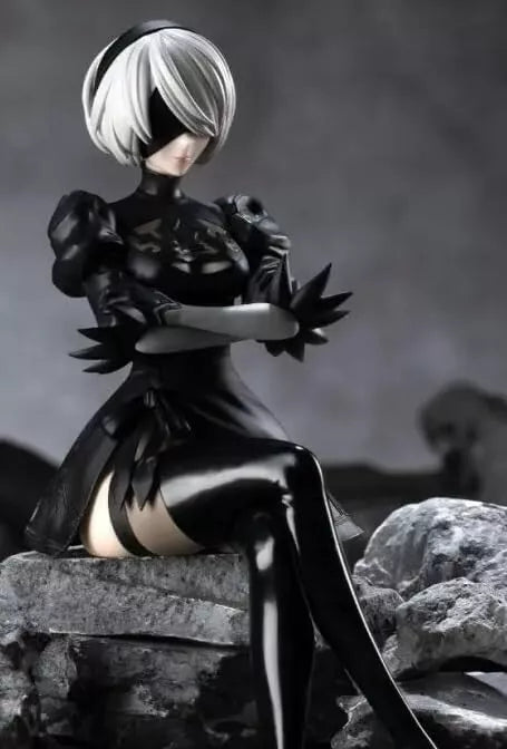 SEGA Chokonose Premium Figure NieR:Automata Ver1.1a 2B JAPAN OFFICIAL
