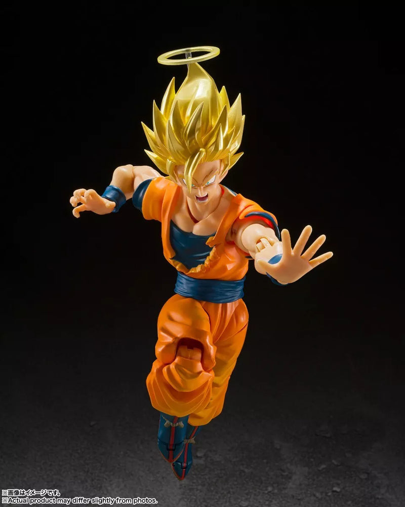 BANDAI S.H.Figuarts Dragon Ball Z Super Saiyan 2 Son Goku Efecto Piezas Set JAPÓN