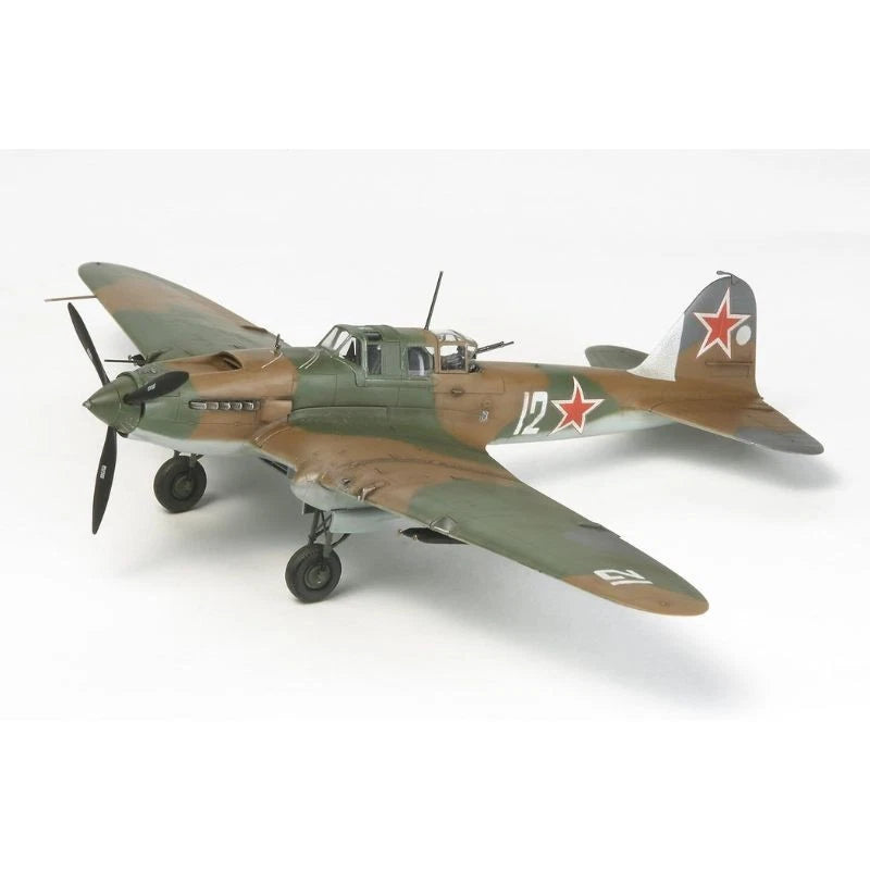 Tamiya Warbird No.81 Soviet Air Force Ilyushin IL-2 Shturmovik 1/72 Model Kit