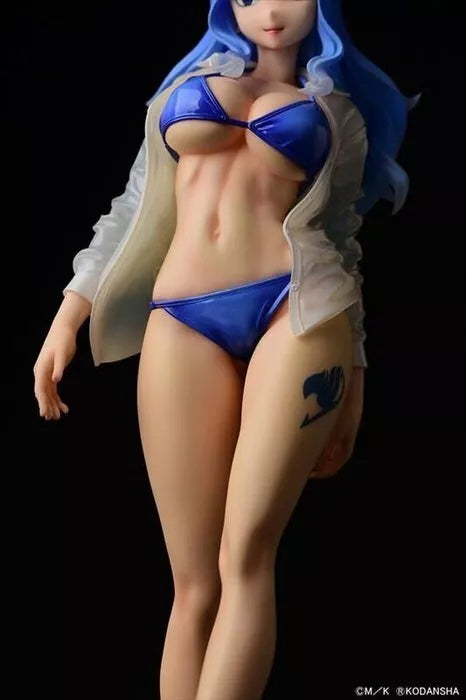 Fairy Tail Juvia Loxar Estilo de gravedad 1/6 Figura Japón Oficial