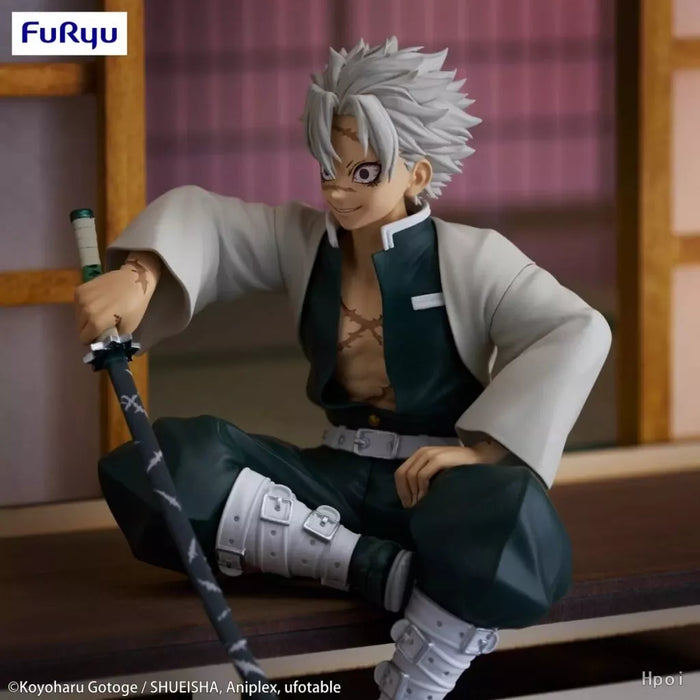 Furyu Noodle Topper DEMON Slayer Sanemi Shinazugawa Figura Giappone Officiale