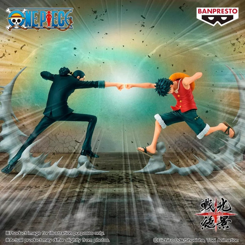 Banpresto Senkou Zekkei One Piece Monkey D Luffy Rob Lucci Set Set de 2 Japon