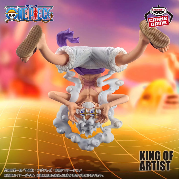 Banpresto One Piece King of Artist Monkey D Luffy Gear 5 II Figura Japão