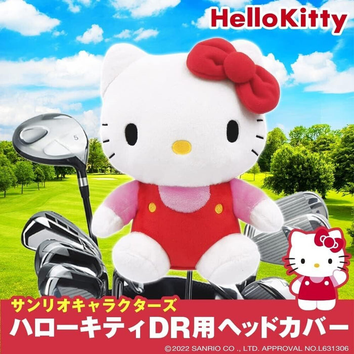 Coperchio di guida del guidatore da golf Sanrio Hello Kitty Pink Ver. 460cc Giappone ufficiale