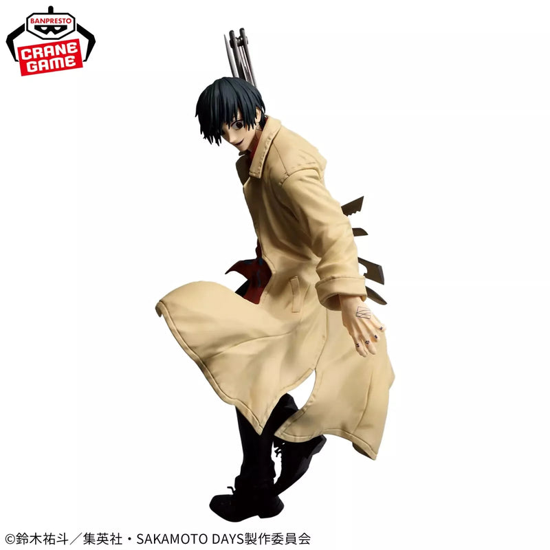 Banpresto VIBRATION STARS SAKAMOTO DAYS Nagumo Figure JAPON OFFICIEL