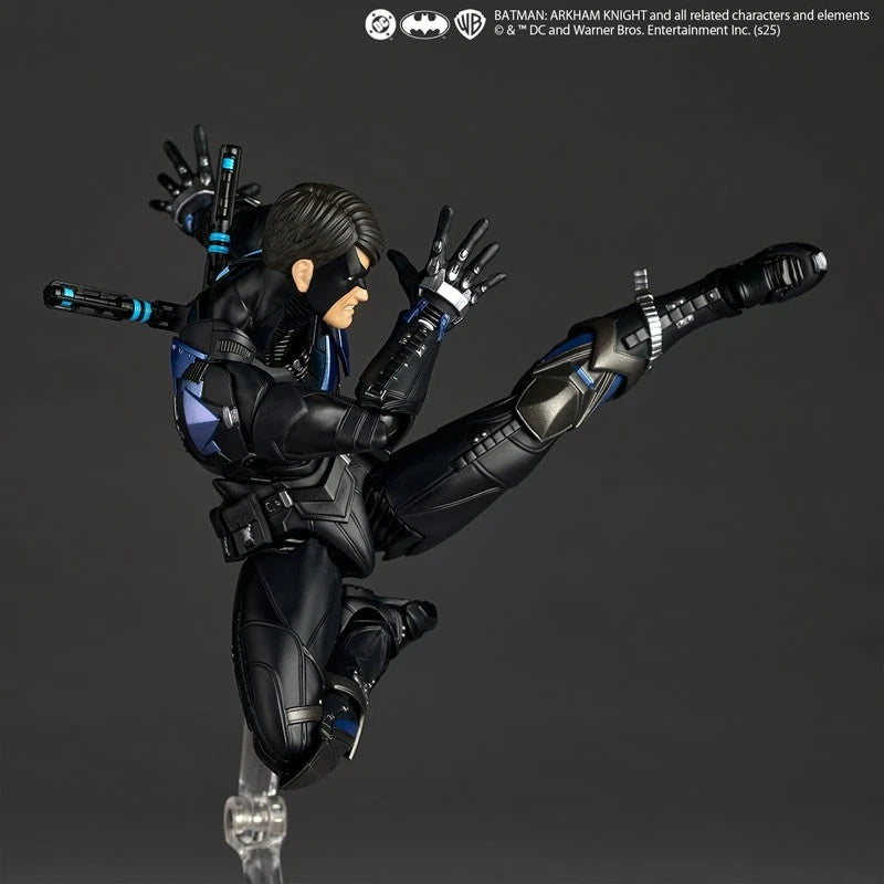Kaiyodo Revoltech Amazing Yamaguchi Batman Arkham Knight Nightwing Action Figure