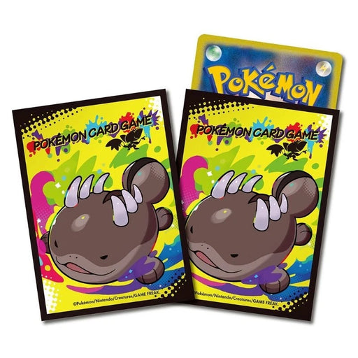 Pokemon Center Original Card Sleeves Moudoku Kiken Black JAPAN OFFICIAL