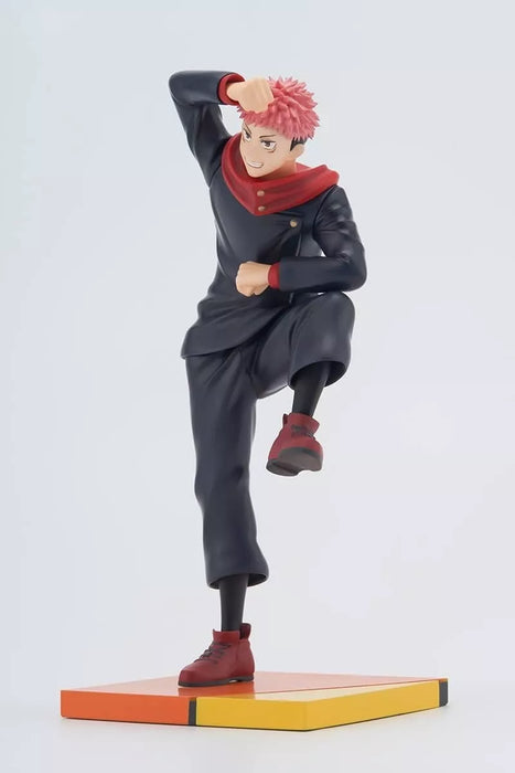 Furyu Tenitol Jujutsu Kaisen Yuji Itadori Figura Japão Oficial