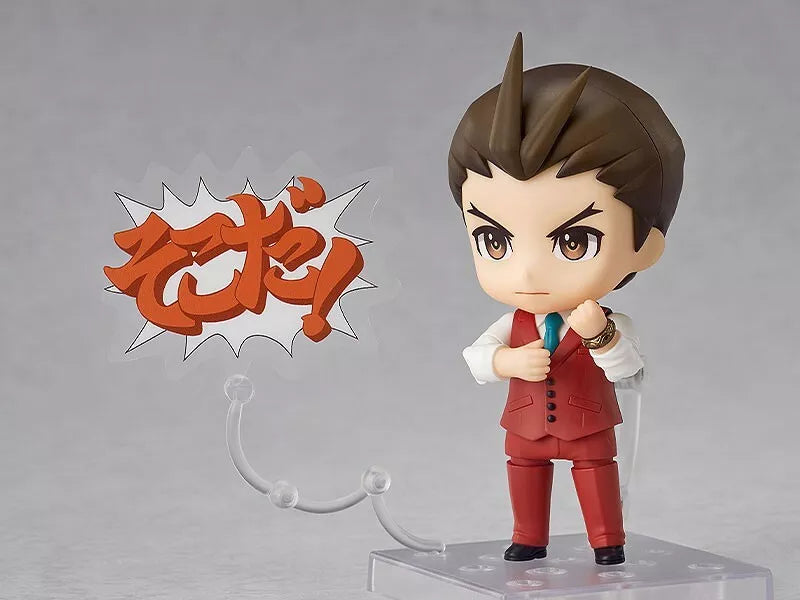 Nendoroid Ace Attorney Apollo Justice Action Figure JAPAN OFFICIAL