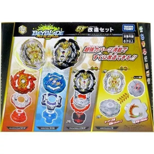 Takara Tomy Beyblade Burst B-153 GT Customize Set Japan Oficial