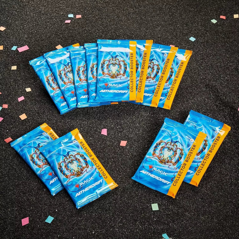 Magic The Gathering Aetherdrift Collector Ver. inglese. Confezione di buste GCC