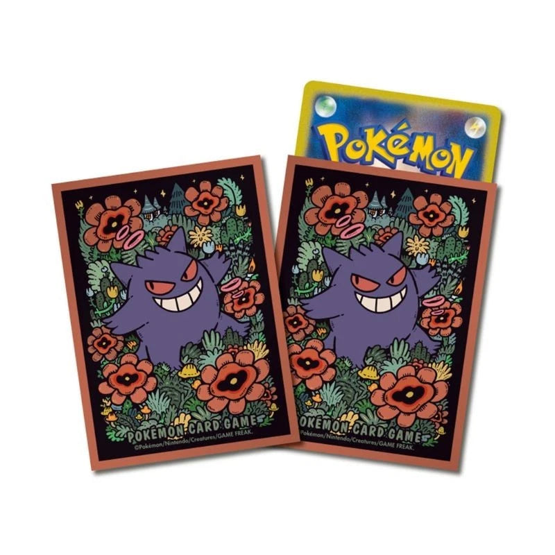 Pokemon Center Original Card Sleeves Premium Gloss Gengar Orange JAPAN