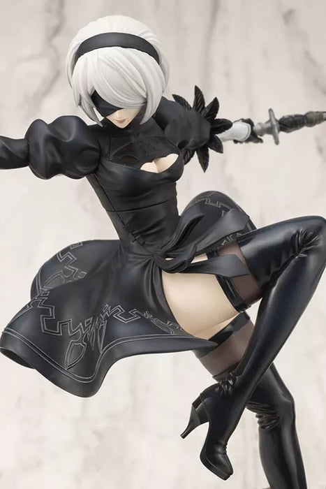 Kotobukiya Artfx J Nier: Automata Ver1.1A 2B 1/8 Figura Japón Oficial