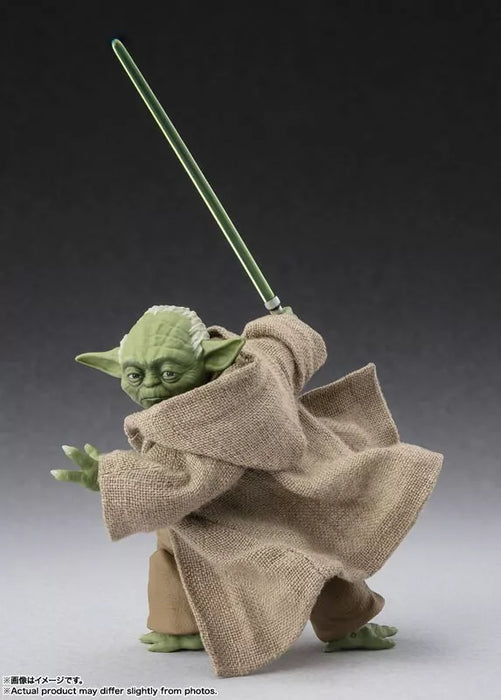 BANDAI S.H.Figuarts STAR WARS Revenge of the Sith Yoda Action Figure JAPAN