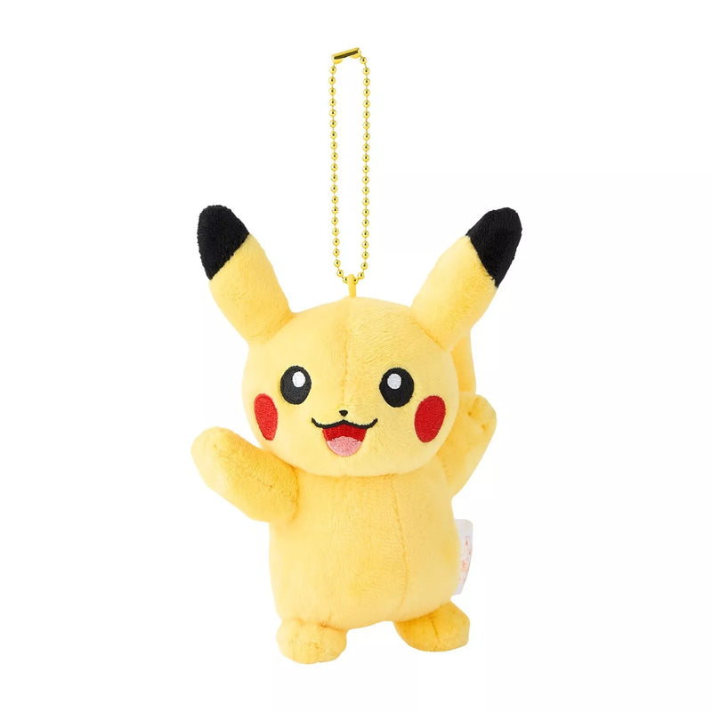 Pokemon Center Original Pikachu & Victini Plush Keychain High Five ver. JAPAN
