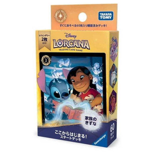 Disney Lorcana Family Bonds Japanese Ver. Starter Deck TCG JAPAN OFFICIAL