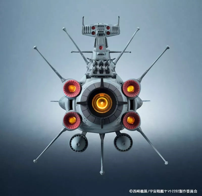 Bandai Kikan Daizen Battleship Yamato 2202 Andrômeda 1/2000 Figura Japão
