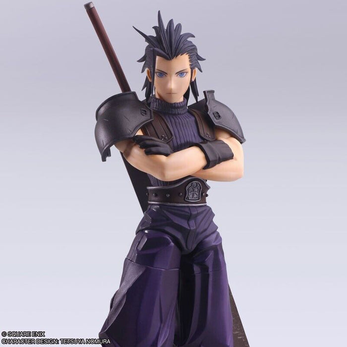 Square Enix Final Fantasy VII BRING ARTS Zack Fair Action Figure JAPAN OFFICIAL